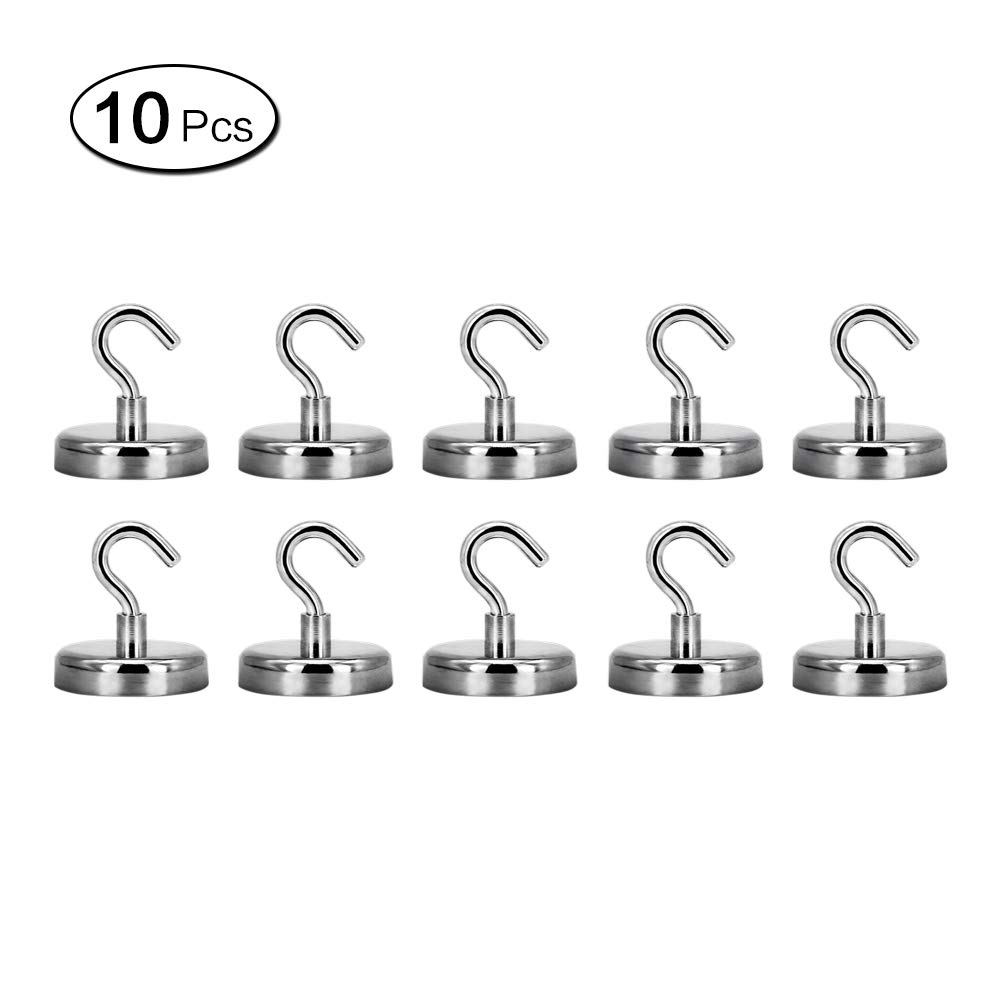 Amazon Com Langing 10pcs Strong Magnetic Hooks Neodymium Rare