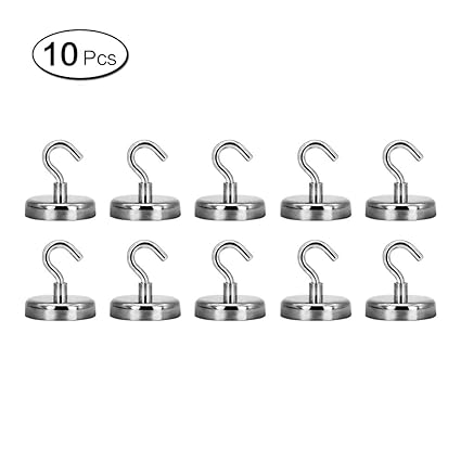 Amazon Com Langing 10pcs Strong Magnetic Hooks Neodymium Rare