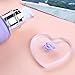 Makeup Silicone Sponge-Beauty Blender for BB Cream/ CC Cream/ Air Cushion/ Liquid Foundation/ Blush Highlighter/ Concealer (Heart + Drop)