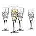 Godinger Champagne Flutes, Wine Glasses, Champagne Glasses, Holiday Glasses, Dublin Collection - Set of 12