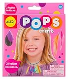 ALEX Toys POPS Craft 2 Feather Necklaces