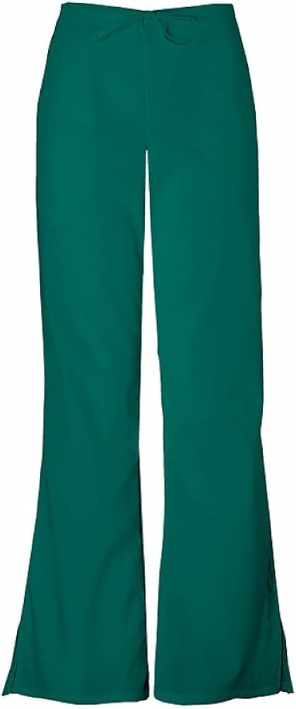 Cherokee Women's Flare Leg Drawstring Scrub Pant: Medical Scrubs Pants: Clothing