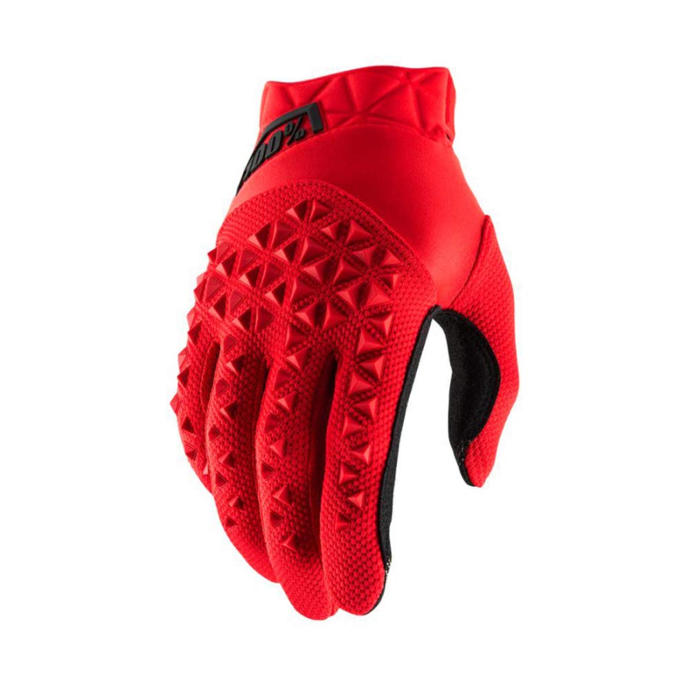 100% Kids AIRMATIC Glove Red/Black Youth LG Gloves - Red/Black, LG