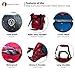 Red Suricata Mesh Beach Bag Cooler - Beach Tote with Leak-proof Rigid Cooler – Beach Bags for Women & Men (Red)