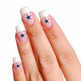 NFL Dallas Cowboys 4-Pack Temporary Nail Tattoos