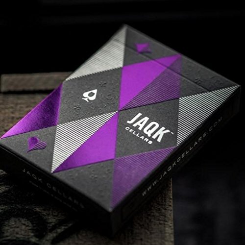 JAQK Amethyest Edition (Purple) Playing Cards - Rare Limited Luxury Theory 11 Poker Deck