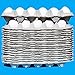 Egg Flats- 18 Henlay 30-Count Egg Trays- Extra Study, Premium Grade- 5x6 Recycled Paper Pulp Filler Flat (18 Pack)