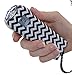 Streetwise Ladies Choice 21,000,000 Stun Gun for Women Self Defense - Personal Defense Equipment with Loud Alarm and Flashlight - Rechargeable with Holster and Safety Switch - Black/White Stripes