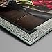 Calenzana 4x6 Picture Frame Sparkle Glass Photo Frames Set for Tabletop, 2 Pack