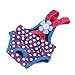 Female Dog Suspender Sanitary Pant Panty Diaper with Dots - XXS Random Color