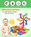 SHAWE Kids Building Block Toy, More than 90 Pieces Mighty Molecules Big Size,Interlocking Solid PE Plastic Building Sets,Educational Games,Sensory Fidget Toys,Safe Material for Kids,Package with Reusa