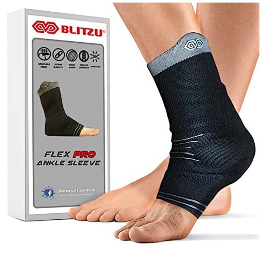 Blitzu 1 Ankle Brace Medical Grade Plantar Fasciitis Compression Sock