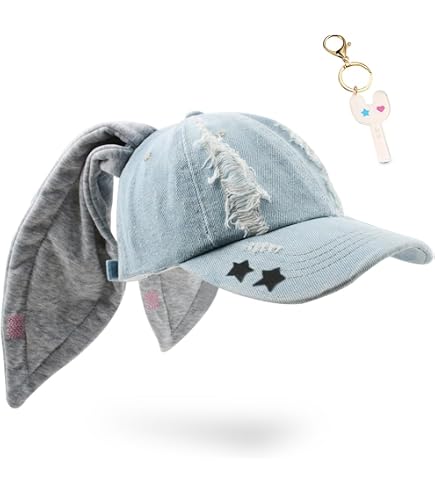 Amazon.com: Kpop Artists NewJS Bunny Baseball Cap + NJeans Bunny