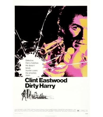 Amazon.com: Movie Posters 27 x 40 Dirty Harry: Posters & Prints