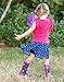 OAKI Oakiwear Kids Rubber Rain Boots with Handles, Bees & Ladybugs, 11T US Toddler