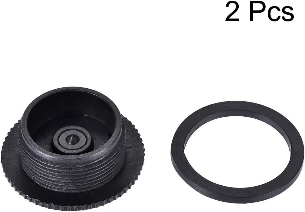 sourcing map Plug Fittings, G1-1/2 Thread, Flanged Adaptors Sealing Plugs with Gasket, for Water Tanks Aquariums, Ponds - Image 5