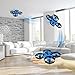 Nano Drone SKYKING Nano Mini UFO Quadcopters with 360 Degree Flips & Headless Mode 6-Axis Gyro for Kids and Beginner to Play