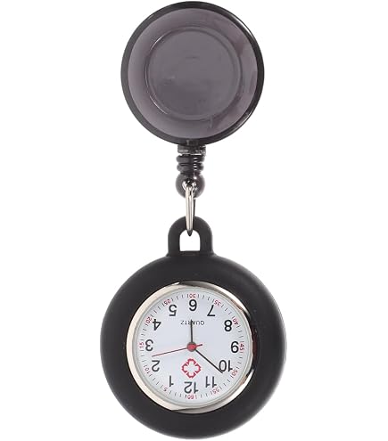 Montre Infirmière Avec Mousqueton Clip Iplusmile - Lumineuse Et Pratique Pour Soignants, Sports Et Plein Air