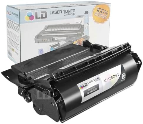 LD © Remanufactured Black Laser Toner Cartridge for Lexmark 1382625 (Optra S Series Printers)
