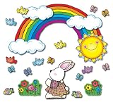 Carson Dellosa D.J. Inkers Sun 'n Rainbow Bulletin Board Set (610023)