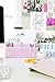 Blu Monaco Pink Desk Mail Organizer - 3 Compartment Cubicle Desktop Caddy - Pink Metal