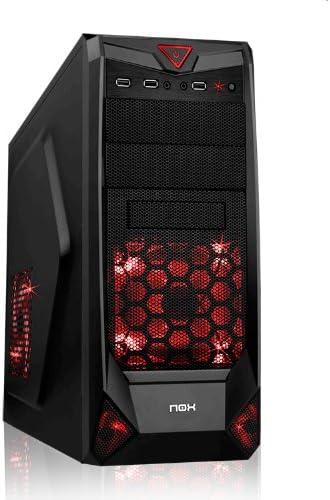 Nox NX200 - Caja semitorre atx, micro-atx, sin fuente, USB, Negro: Amazon.es: Informática