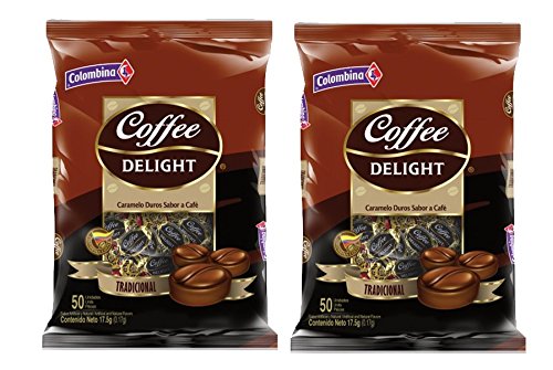 Colombina Coffee Delight Hard Candy / Caramelo De Cafe 50 Pieces 2 Pack - //medicalbooks.filipinodoctors.org