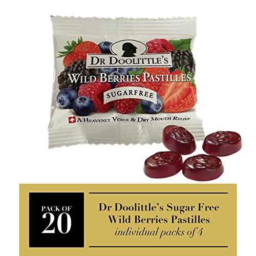 Dr. Doolittle’s Sugar Free Soft Fruit Pastilles for Voice and Throat