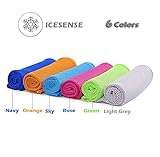 CICN Cooling Towel Quick-Drying Towel Two-Tone Cold Towel