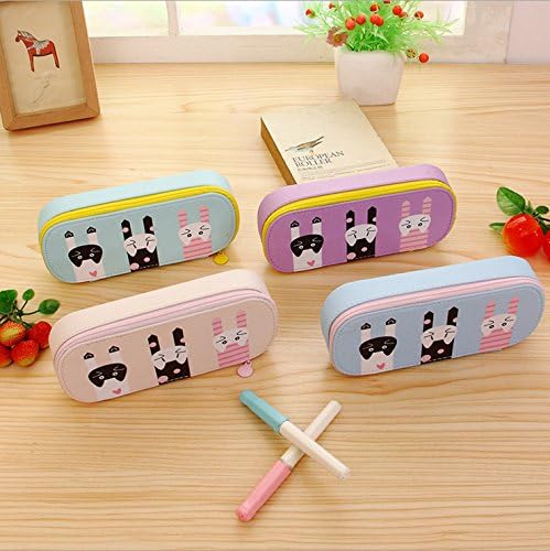 Cartoon Character Creative Pencil Canvas Bulk Pencil Box Student Female Simple Stationery Pencil Case S1-9 Superman