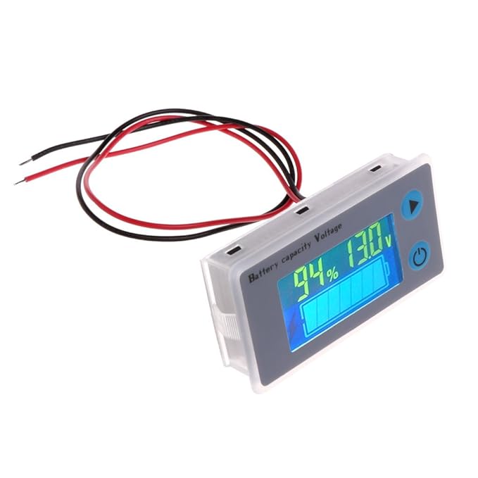 Qiman 10-100 V Universal Batterie Kapazität Voltmeter Tester LCD Auto Blei-säure-anzeige