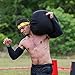 Brute Force Sandbags: Brute Ball - Sandfilled Atlas Stones + Adjustable Soft Stones Heavy Ball - Small up to 70 Ibs - Black