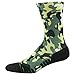 HUSO Digital Camo Performance Sports Hiking / Trekking Wick Crew Socks for Unisex 1,3,4,6,13 Pairs