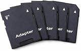 Harrista 5X Micro SD to SD Card Adapter Converter for Camera Laptop PC Black view 6
