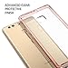 Ringke Fusion Compatible with Huawei P9 Plus Crystal Clear PC Back TPU Bumper Drop Protection, Shock Absorption Technology Protective Cover Huawei P9 Plus Case - Rose Gold