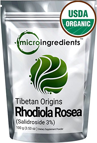 Premium pure organic rhodiola rosea powder - improve br…