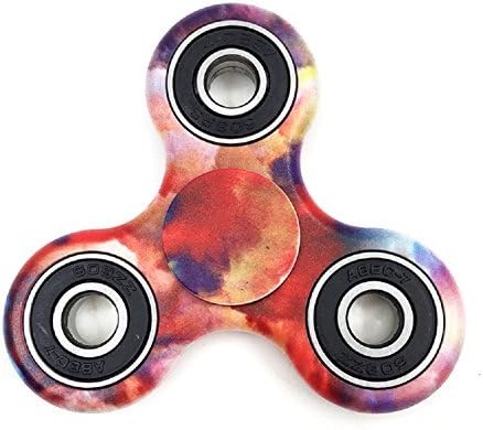 Fidget Spinner,Tutent Camouflage Hand Spinner Anti-Anxiety Tri-Spinner Fidget Toy With Stainless Steel Bearing,12 colors for your choice (#4)