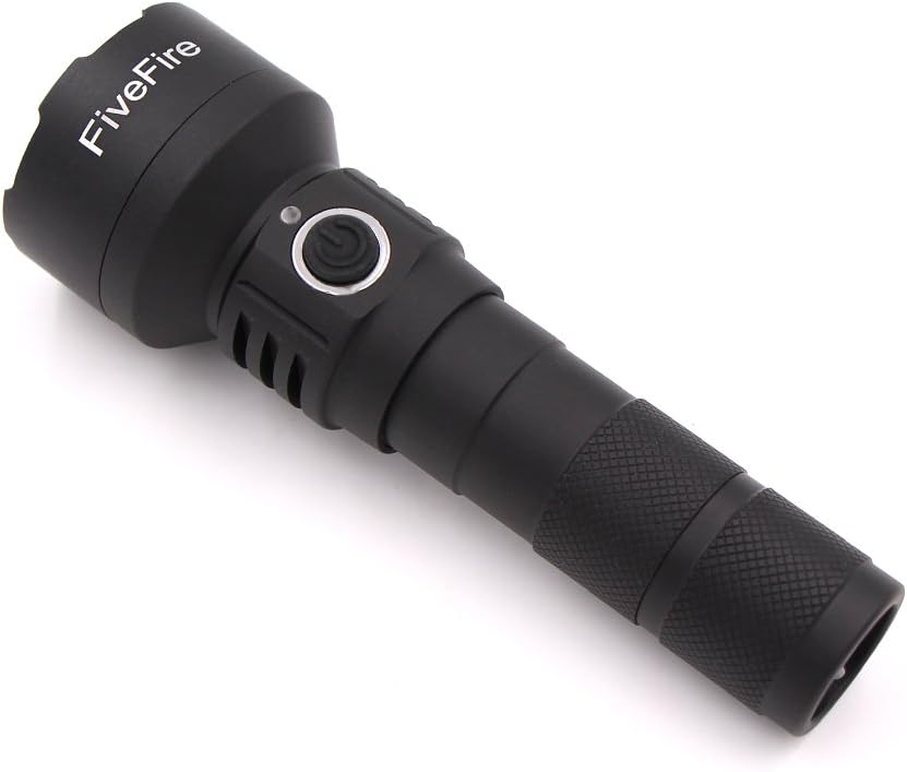 FiveFire USB Charge LED Torch Super Bright,1000 Lumen CREE XPE2 R5 LED Pocket Torch Clip Mini Penlight