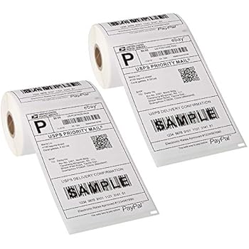 [2 Rolls, 440 Labels] Dymo 4XL Labels Compatible 1744907 4