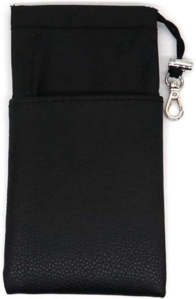 Soft Leather Glasses Pouch Carry Sunglasses Bag Protector Waterproof