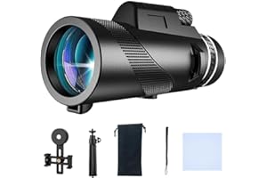 8x42 Monocular Telescope - Real 8X Magnification, Perfect for Bird Watching, Hiking, Sports Events, and Scenic Views, Outdoor