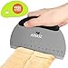 Stainless Steel Dough Scraper & Pastry Cutter Chopper with Measurements 6 Inch Ergonomically Designed Good Grips with Round Handle Set Includes Bonus Flexible Silicon Bowl Scraper - Silver