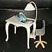 4pcs/Set Office Accs Table Chair PC Lamp for 29cm Barbie Dolls Random Color