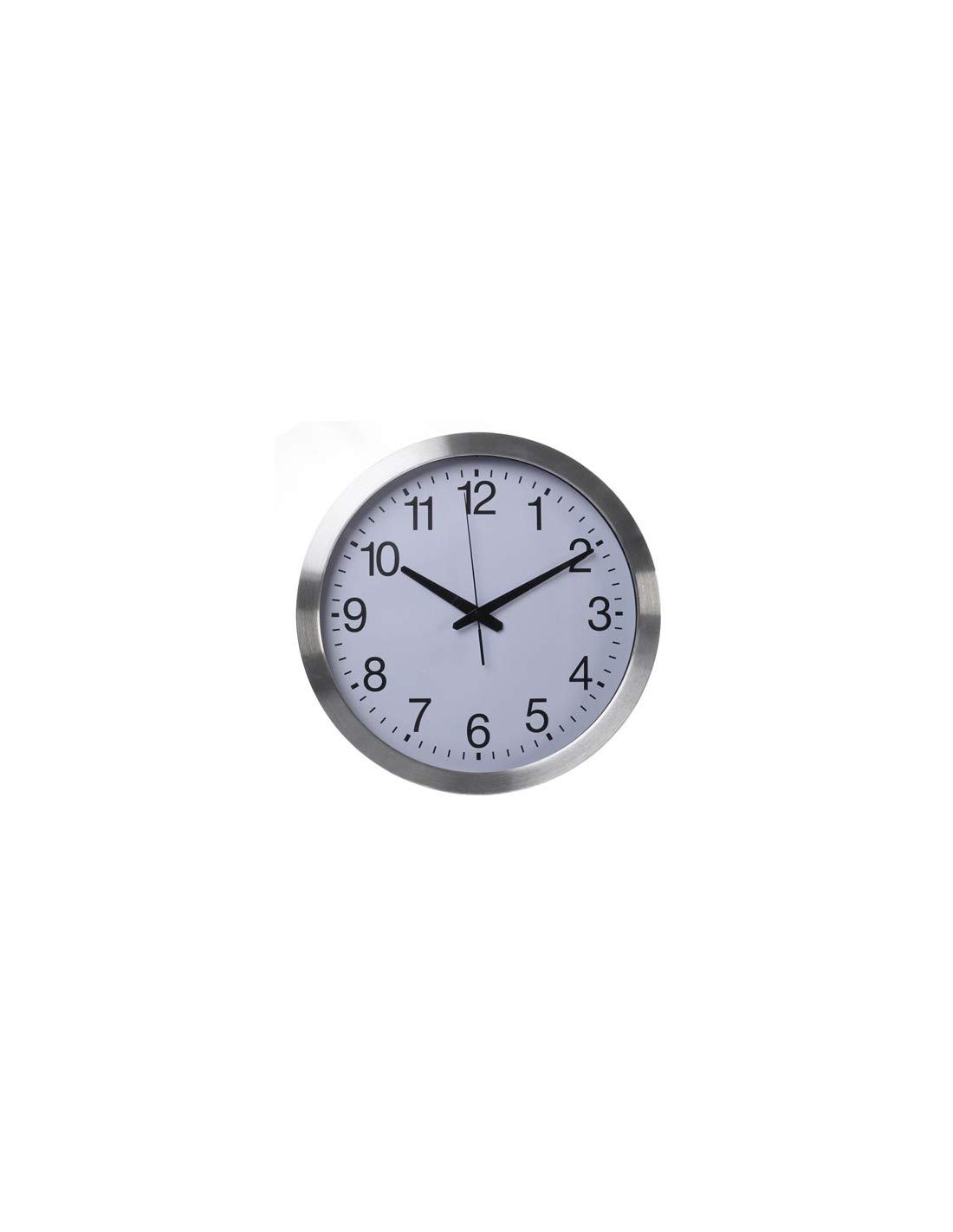 Perel Aluminium Wall Clock Diameter 40 cm