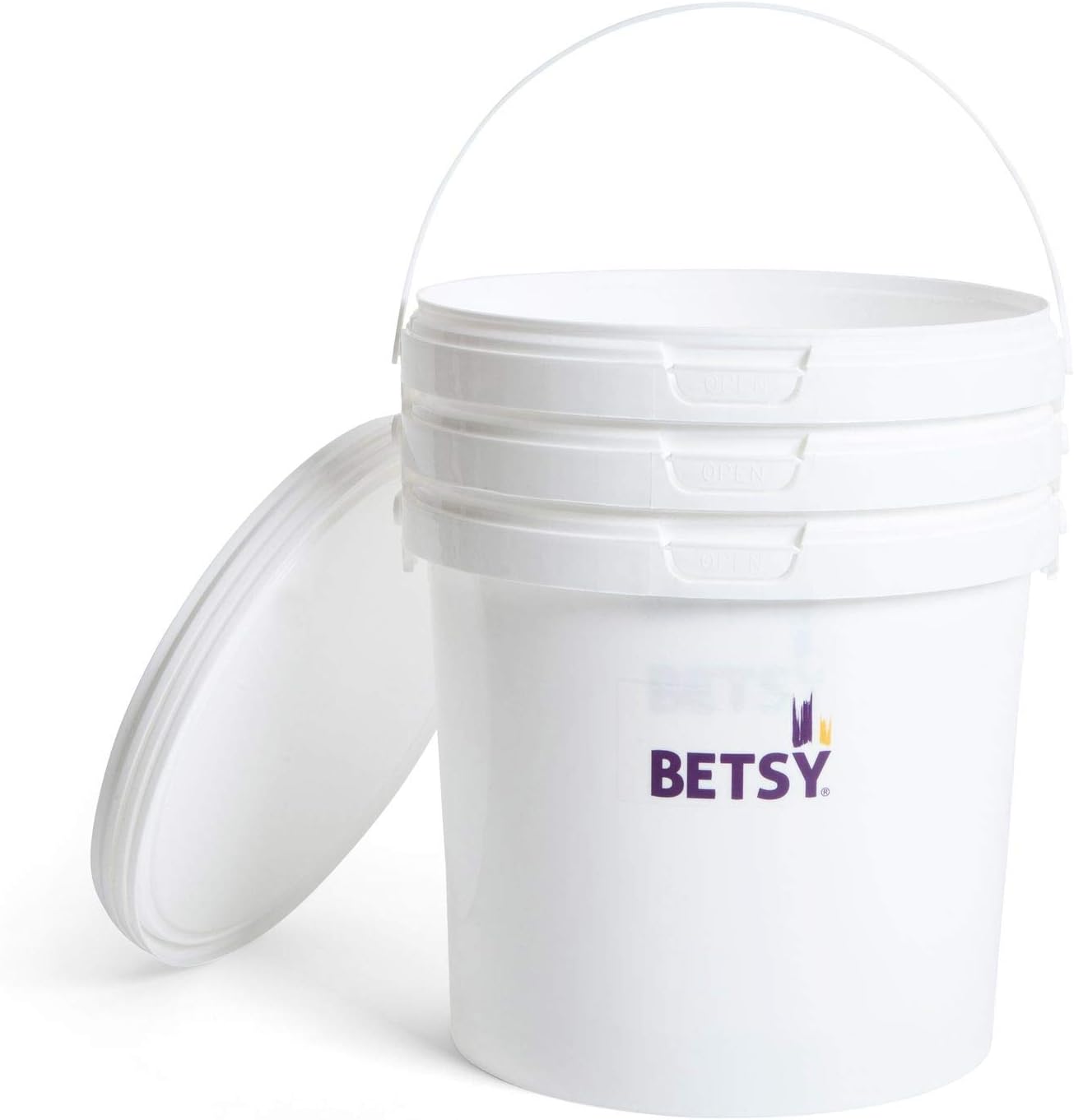 Download 3 X 5 Litre Storage Pots With Lid Handle Ideal For Paint Craft Food Storage Plastic Containers Plastic Buckets Paint Container Storage Containers 5 Litre Paint Pots Paint Kettle Amazon Co Uk Diy Tools