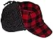 N'Ice Caps Boys Kids Buffalo Plaid Winter Hat Fleece Warm Sherpa Lined