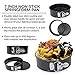 BELLEFORD Accessories Set for Instant 5, 6, 8 Qt Pressure Cooker Pot (7 Pieces)