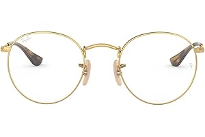 Ray-Ban Rx3447v Round Metal Prescription Eyewear Frames