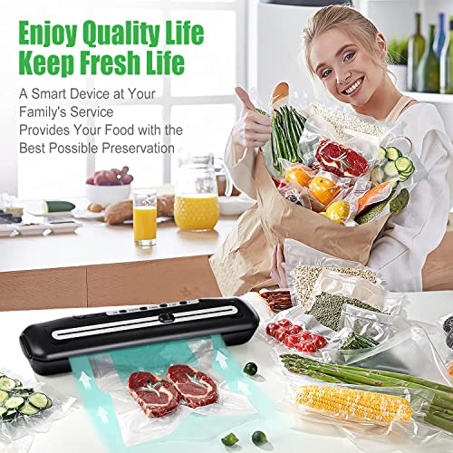 Moldiy Food Saver Vacuum Sealer, Super Compact Food Vacuum Machine with
