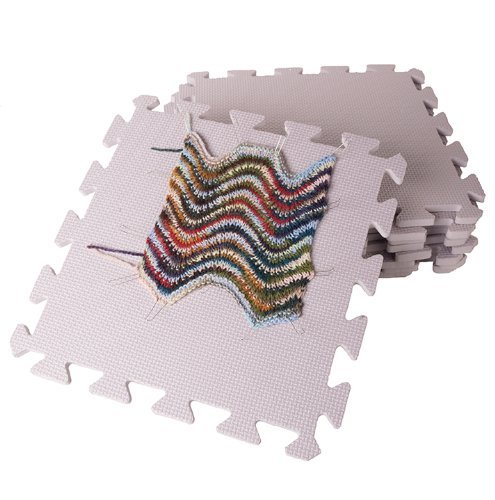 Knit Picks Blocking Mats for Knitting and Crochet, Pack of 9 Textured Blocking Boards